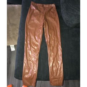 Faux leather Pants